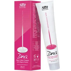 Крем-фарба для волосся з колагеном та кератином 100 мл - Shot Dna Hair Color Cream