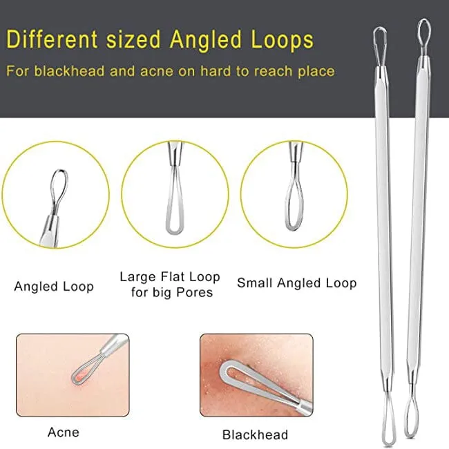 10-Piece: Blackhead Remover Tool