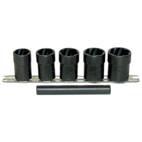 1/2″ Drive 6 Piece Twist Socket Removal Kit