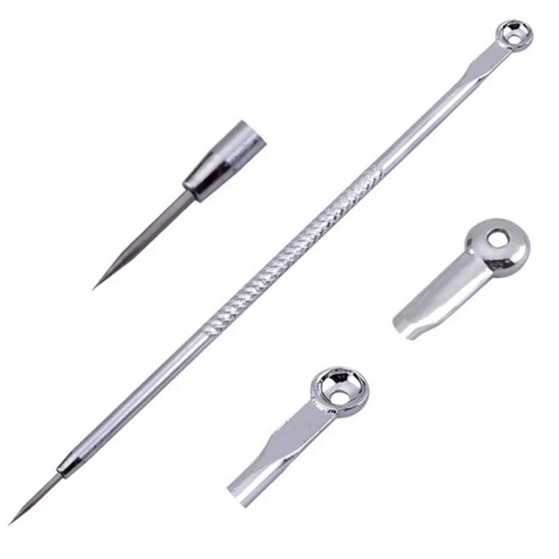5pcs Acne Blackhead Remover Pimple Comedone Extractor Kit