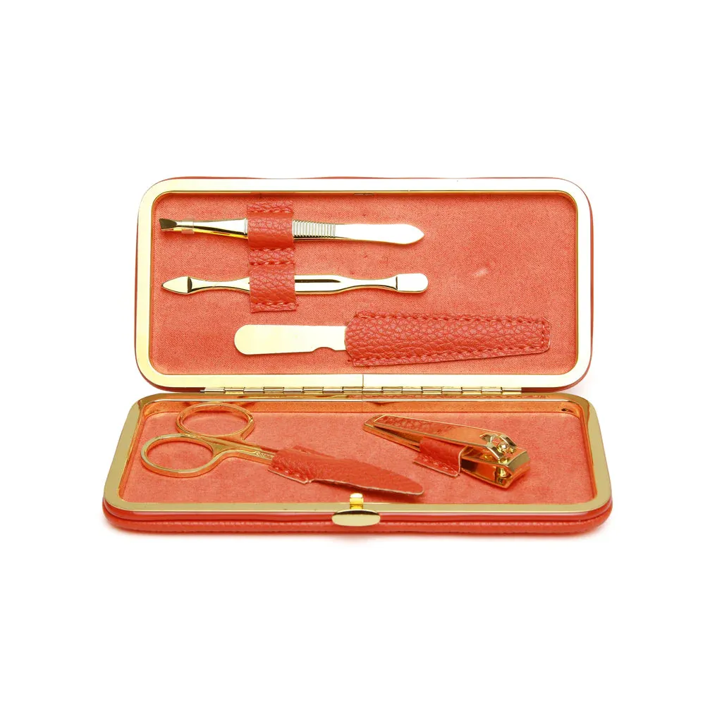 Alice Wheeler 5pc Manicure Set Orange