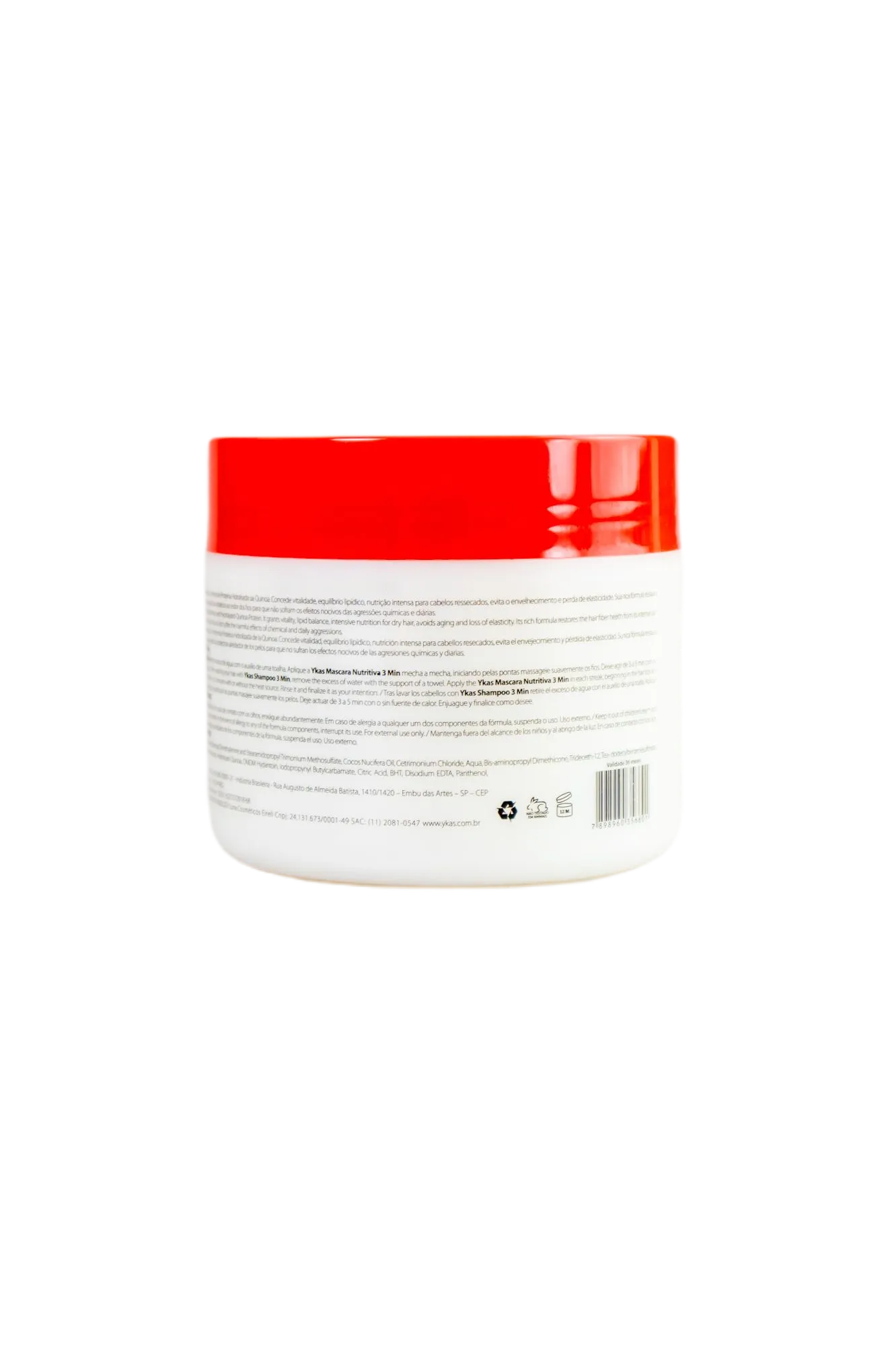 Anti-Rubber Deep Repair Shield Instant Nutrition 3 Minutes Mask 500g - Ykas