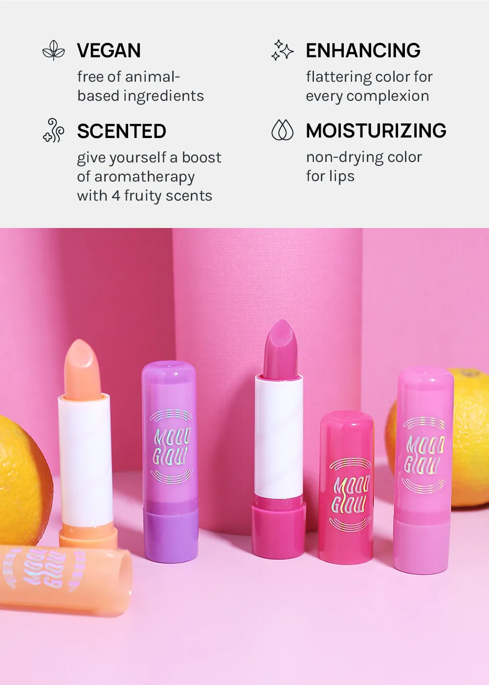 AOA Mood Glow Color-Changing Lip Balm
