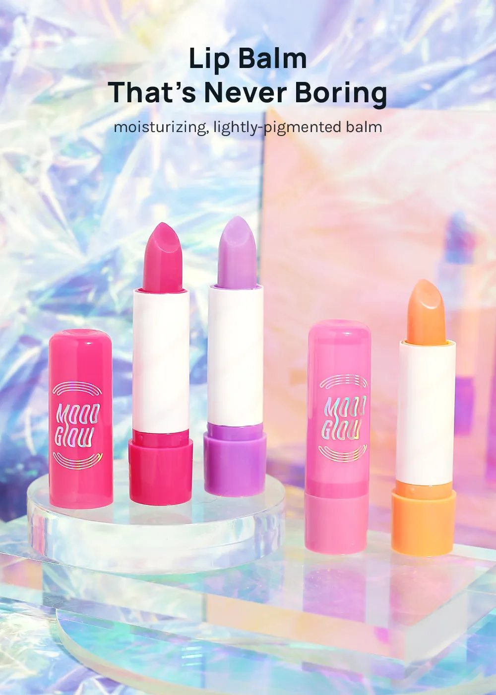 AOA Mood Glow Color-Changing Lip Balm