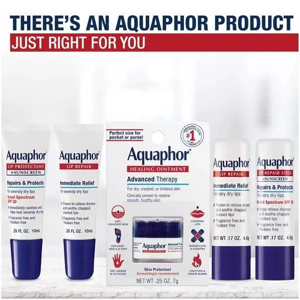 Aquaphor Lip Repair Stick   Sunscreen SPF 30 Lip Balm - 4.8 g