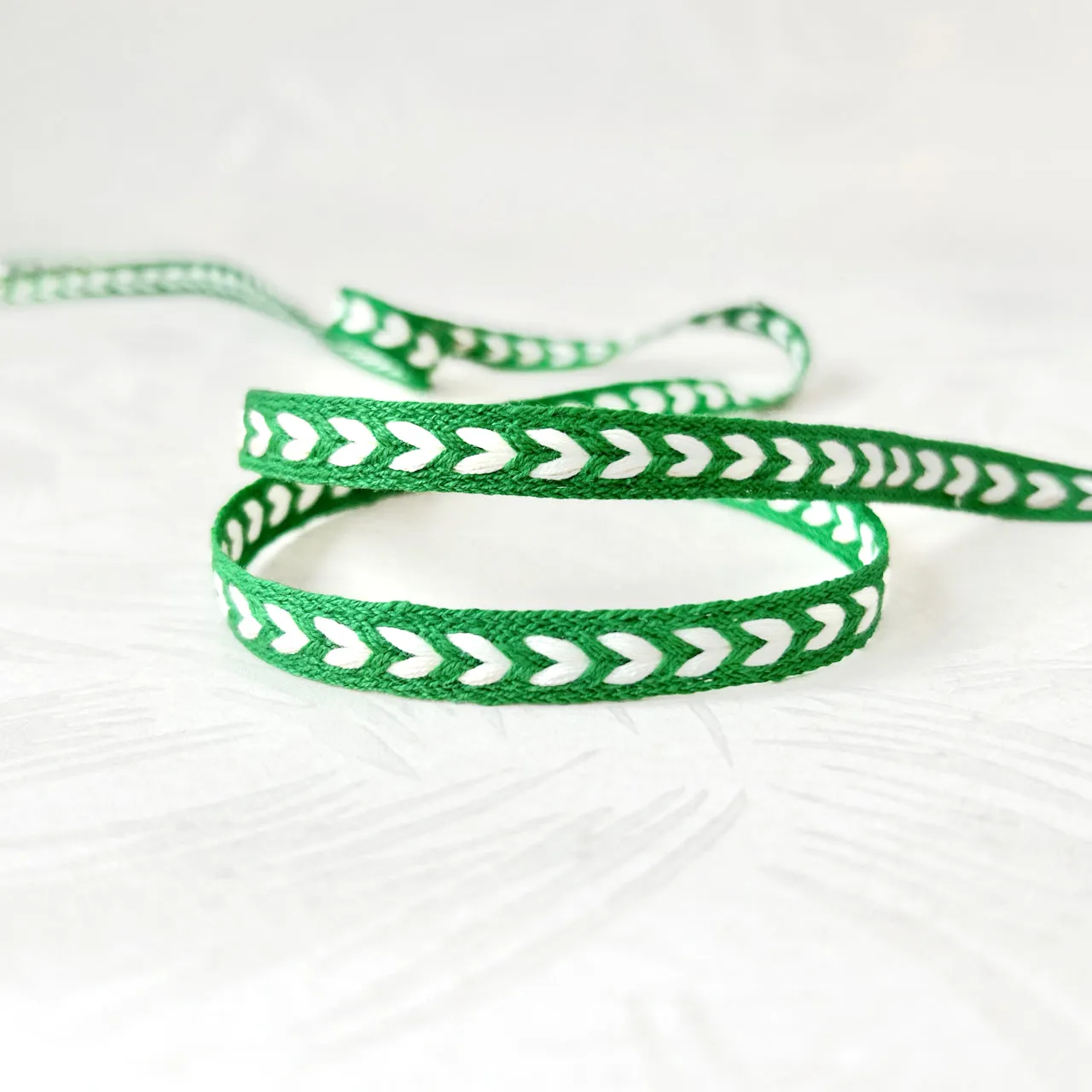 Arrow Stitch Cotton Braid - Multiple Colorways
