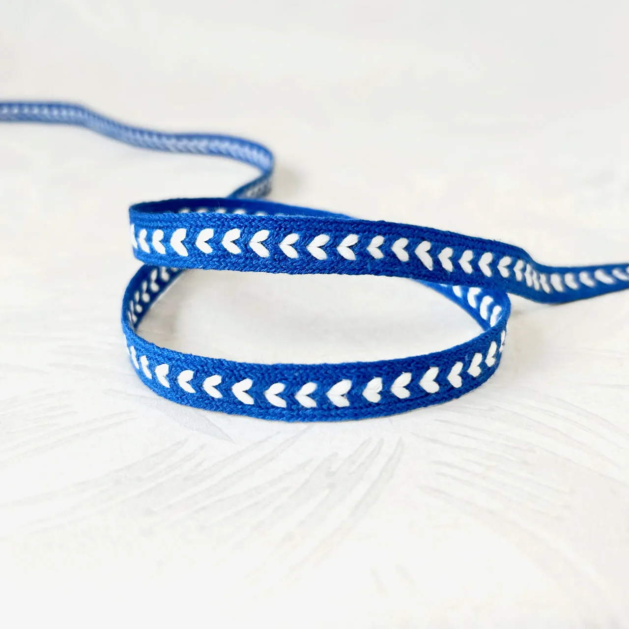 Arrow Stitch Cotton Braid - Multiple Colorways