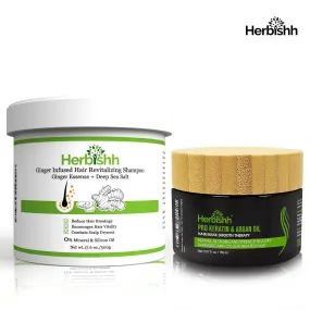 AS - Ginger Shampoo & Hair Mask Combo Pack - Herbishh