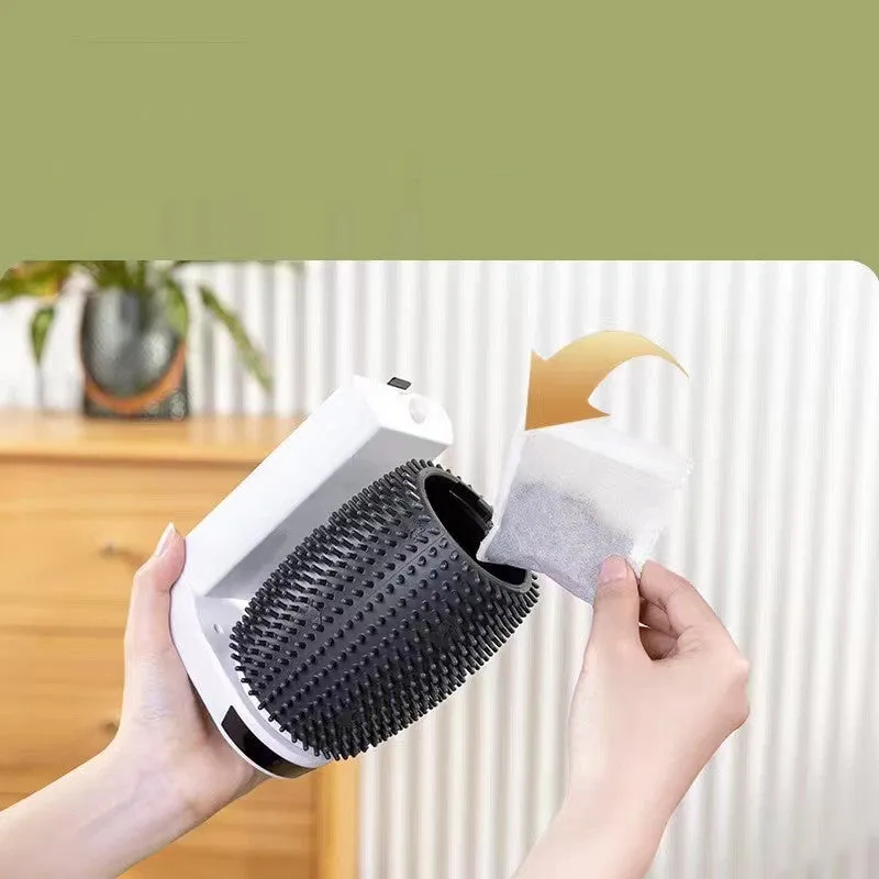 Automatic Cat Self-Grooming Corner Brush - Soft Scratcher
