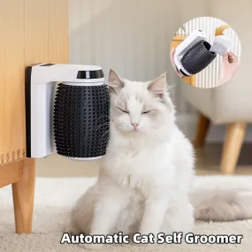 Automatic Cat Self-Grooming Corner Brush - Soft Scratcher