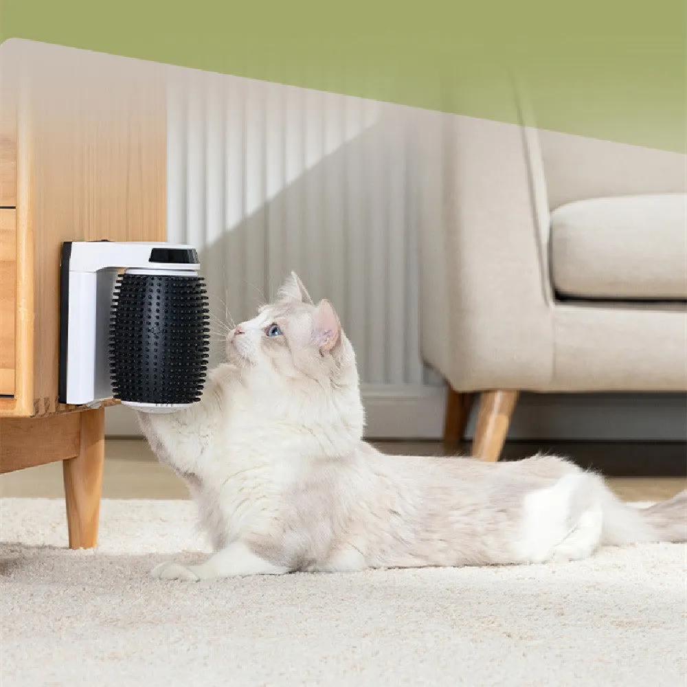 Automatic Cat Self-Grooming Corner Brush - Soft Scratcher