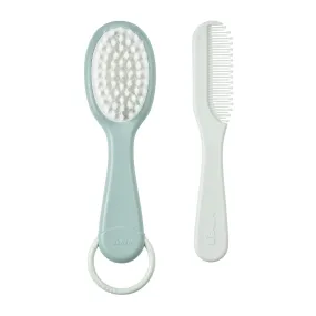 Beaba Baby Brush & Comb - Green