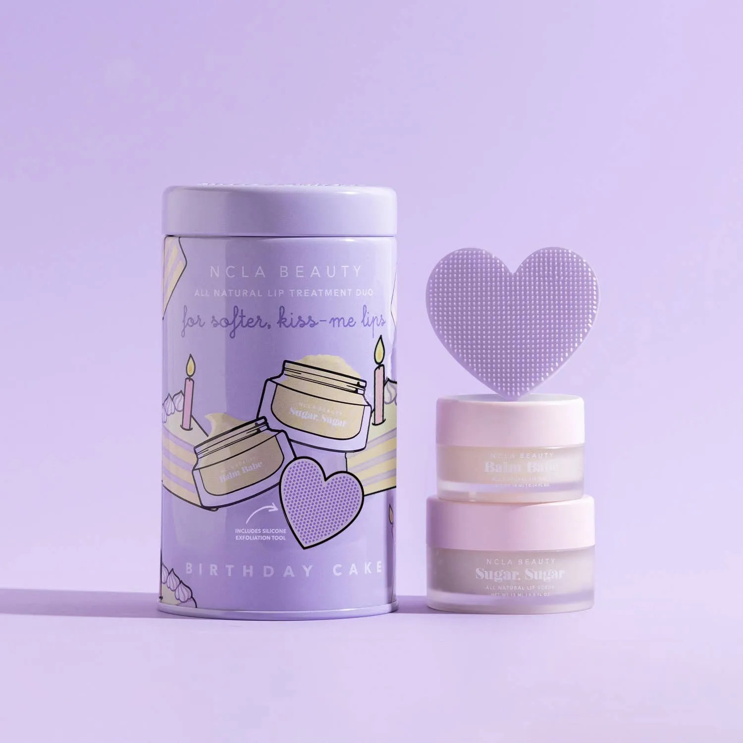Birthday Cake Lip Care Set   Lip Scrubber