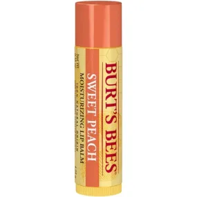 Burt's Bees 100% Natural Moisturizing Lip Balm Sweet Peach