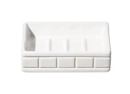 CERAMIC BATH ENSEMBLE SOAP DISH