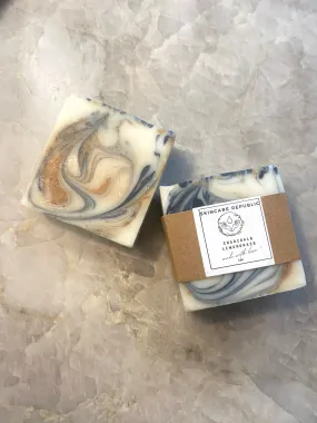 Charcoals & Lemongrass Shea Butter Soap Bar