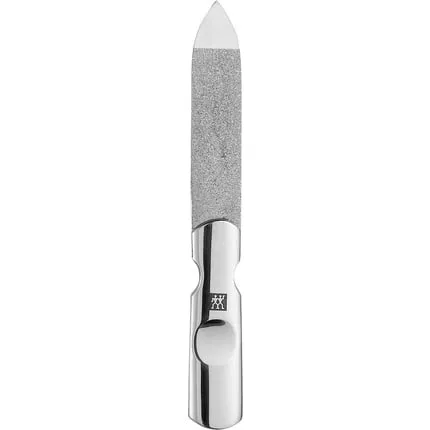Classic Inox nail set for manicure and pedicure, 3 pieces dark gray Croc Optic 97506-005-0, Zwilling