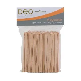 Deo Professional Eyebrow Waxing Spatulas 200pk