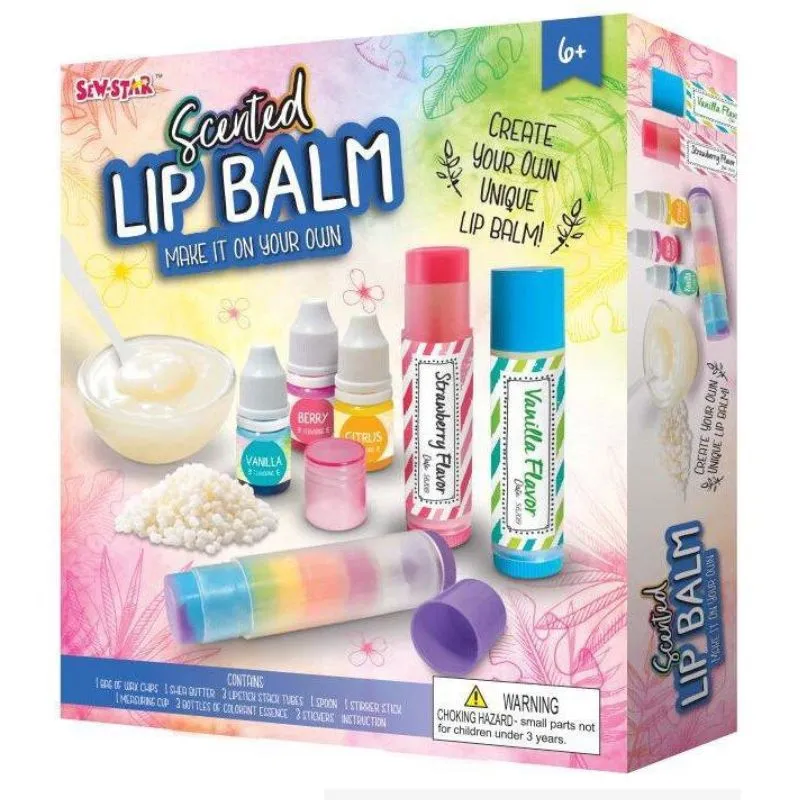 DIY Scented Lip Balm - Nourish And Delight Your Lips Sceince Kit - 049