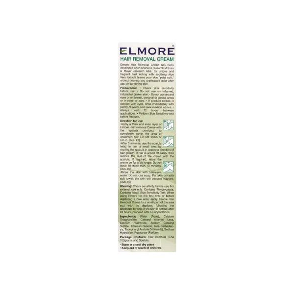 Elmore Hair Removal Cream Chamomile Fragrance 50g