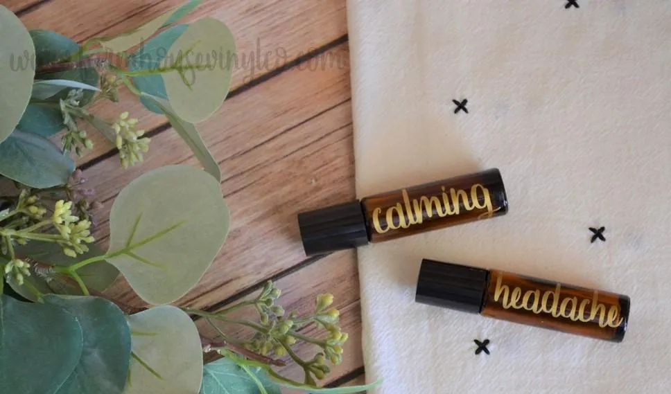 Essential Oil Roller Labels