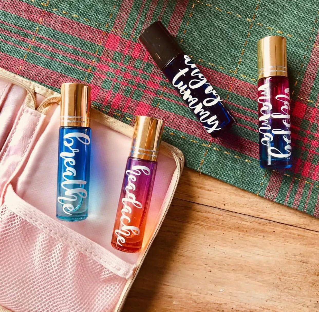 Essential Oil Roller Labels