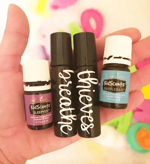 Essential Oil Roller Labels