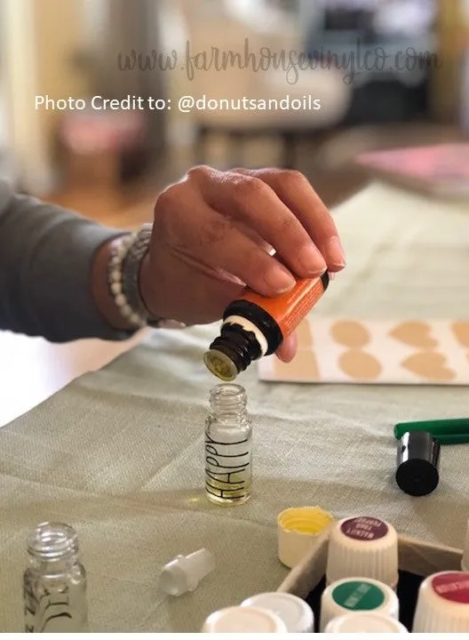 Essential Oil Roller Labels