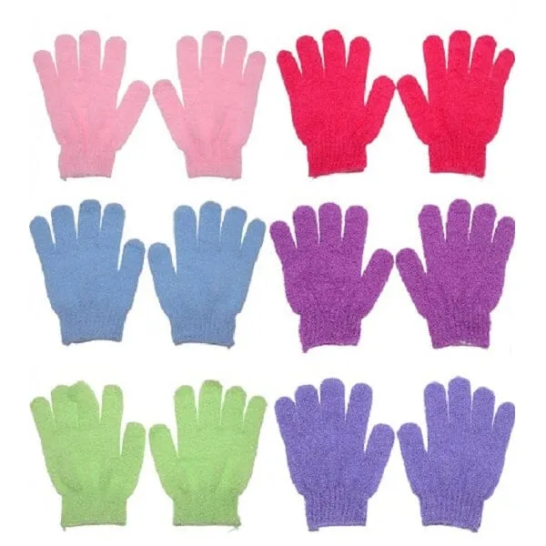 Exfoliating Bath Gloves  (12 units)