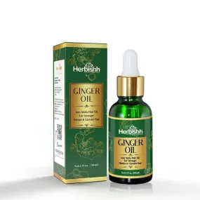 Exotic Ginger Essential Hair Oil - Herbishh