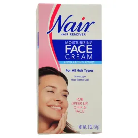 Face Cream For Upper Lip Chin And Face Hair Removal by Nair for Women