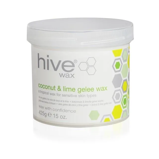 Hive Coconut & Lime Gelee Wax For Sensitive Skin 425g