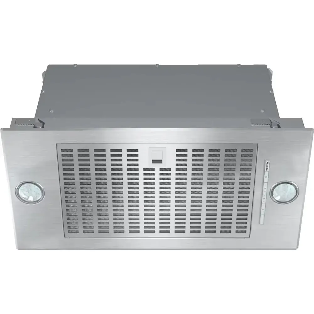 Miele DA2360-SS 58 cm Canopy Cooker Hood, CleanCover - Clean Steel