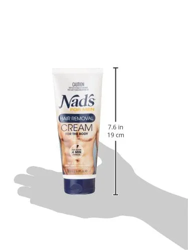 Nad's for Men Hair Removal Cream, 6.8 oz.