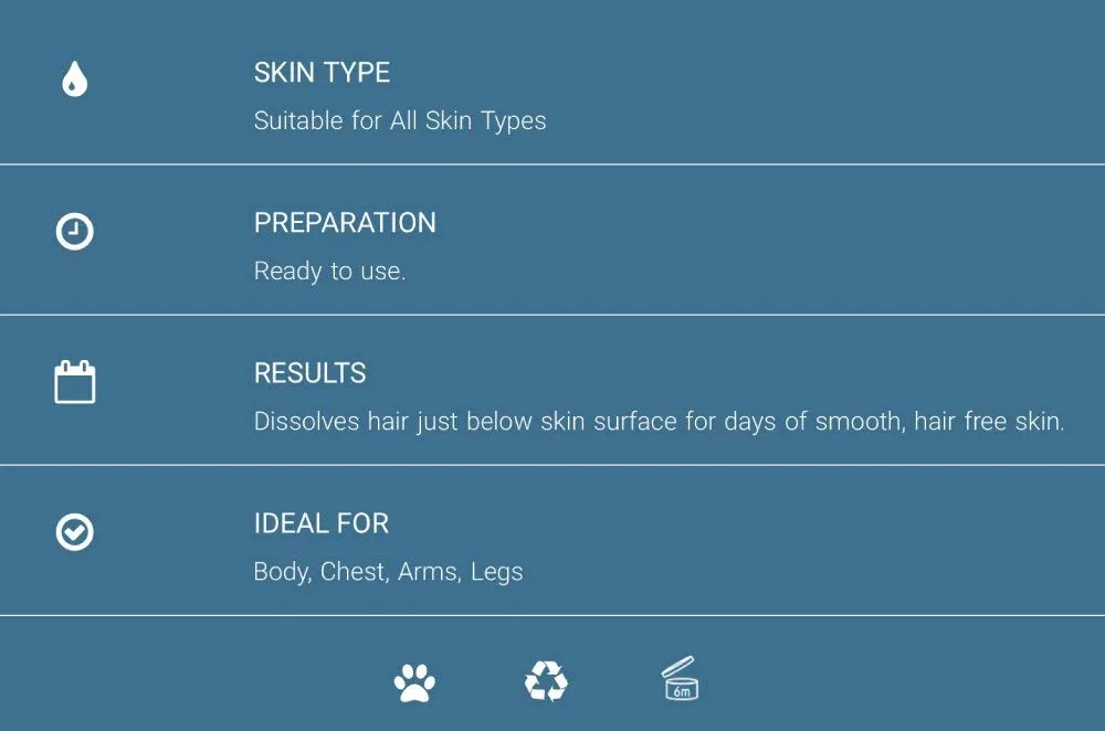 Nad's for Men Hair Removal Cream, 6.8 oz.