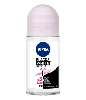 Nivea Black & White Invisible Clear Roll On