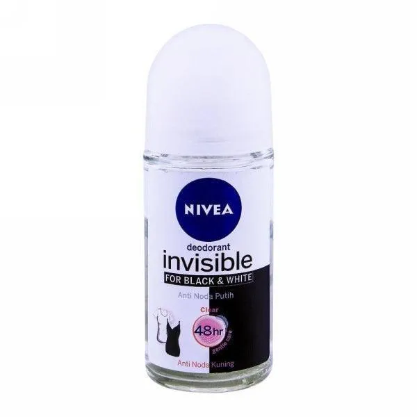 NIVEA BLACK & WHITE INVISIBLE ROLL ON 50ML