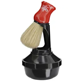 Omega Shaving Cream and Brush with Stand Kit