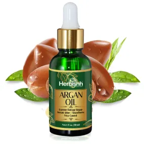 Organic Argan Hair Oil - Herbishh