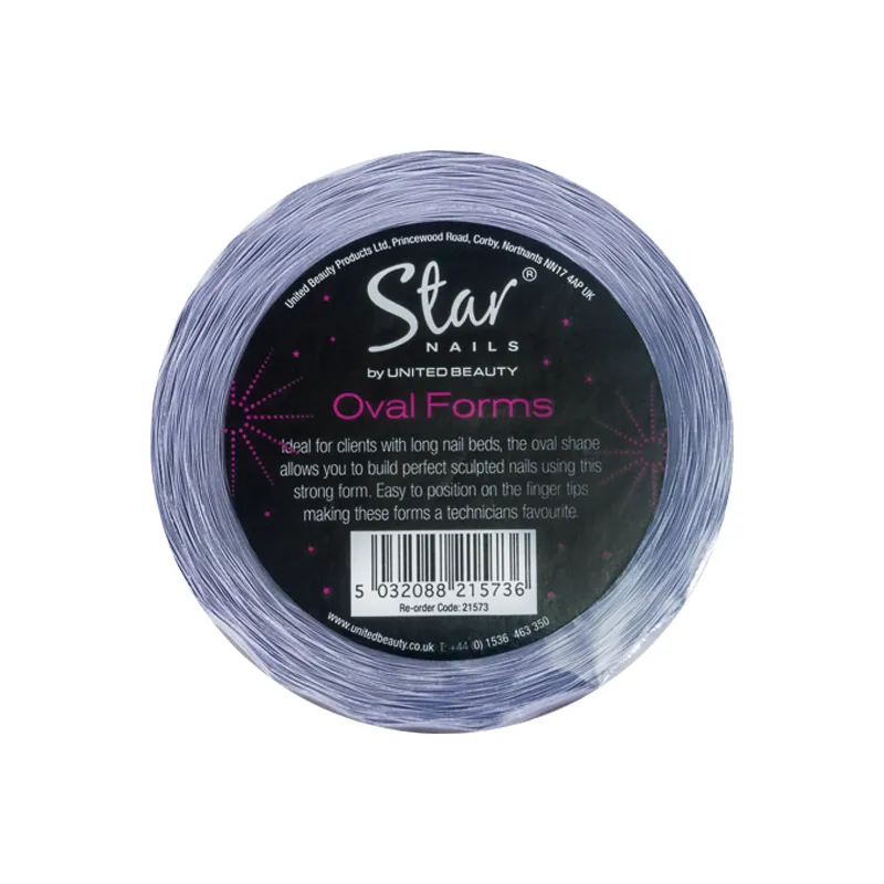 Oval Forms (Pink) - Pack of 500