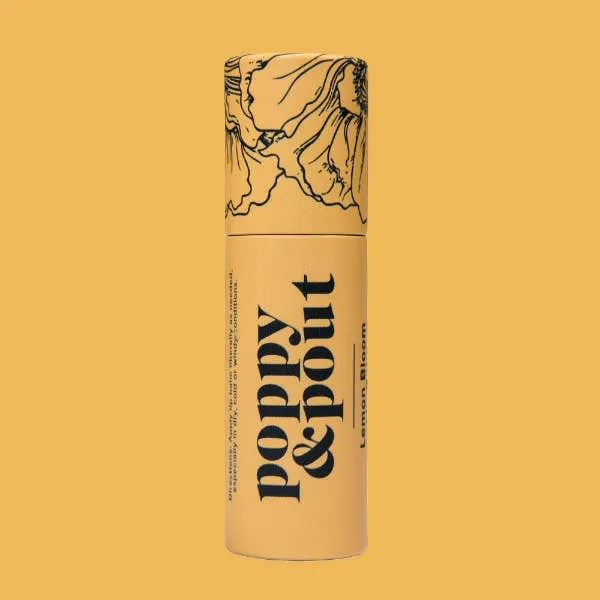 Poppy   Pout - Lemon Bloom Lip Balm