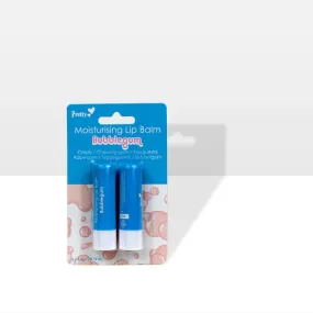 Pretty Moisturising Lip Balm Bubblegum 2 Pack