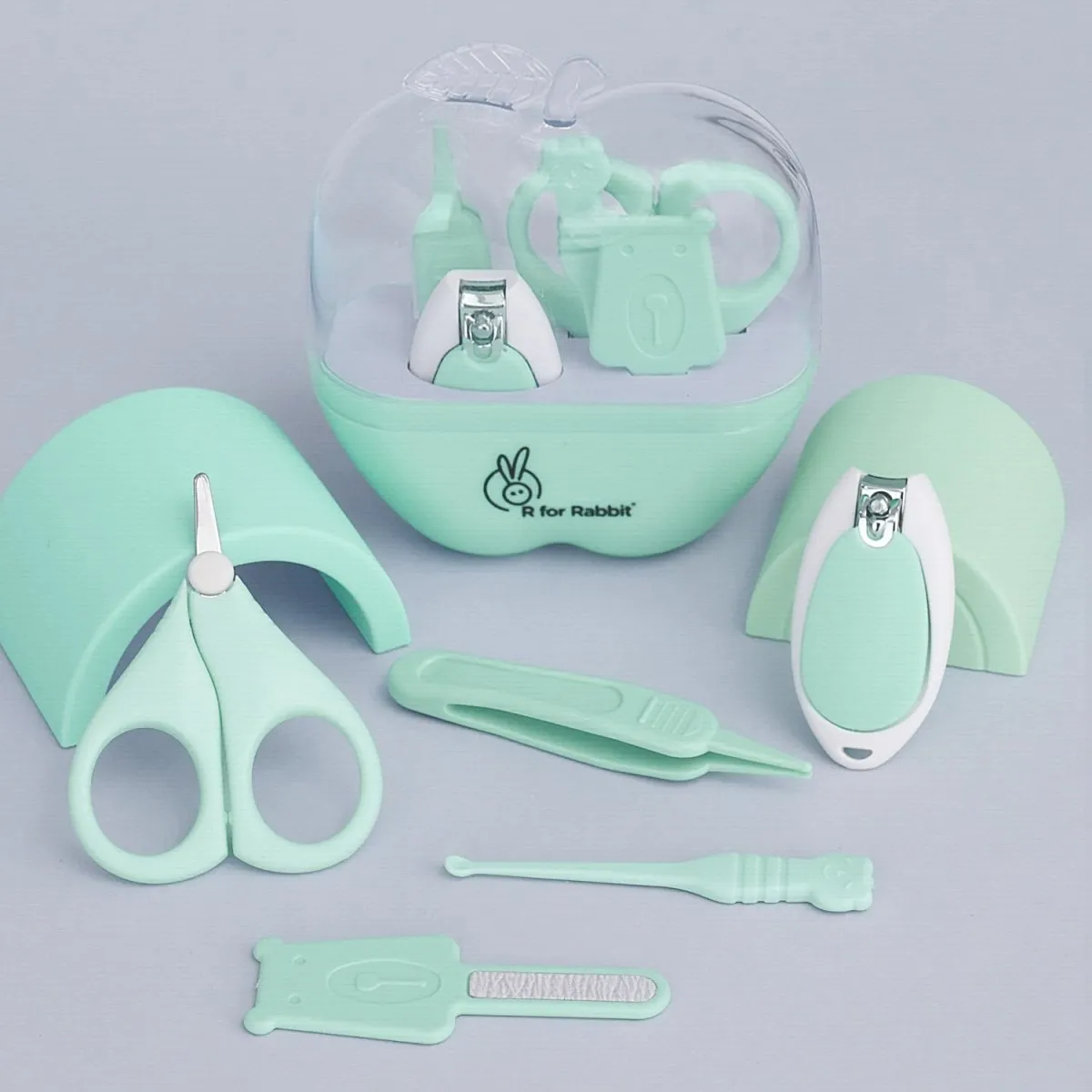 R for Rabbit Stylo Apple Baby Manicure Set- Green