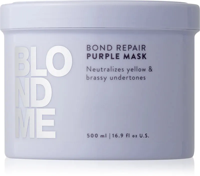Schwarzkopf Blondme Bond Repair Purple Mask
