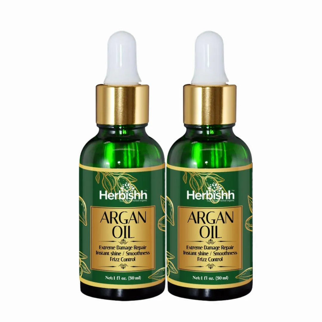 Set of 2pcs Organic Argan Oil - Herbishh