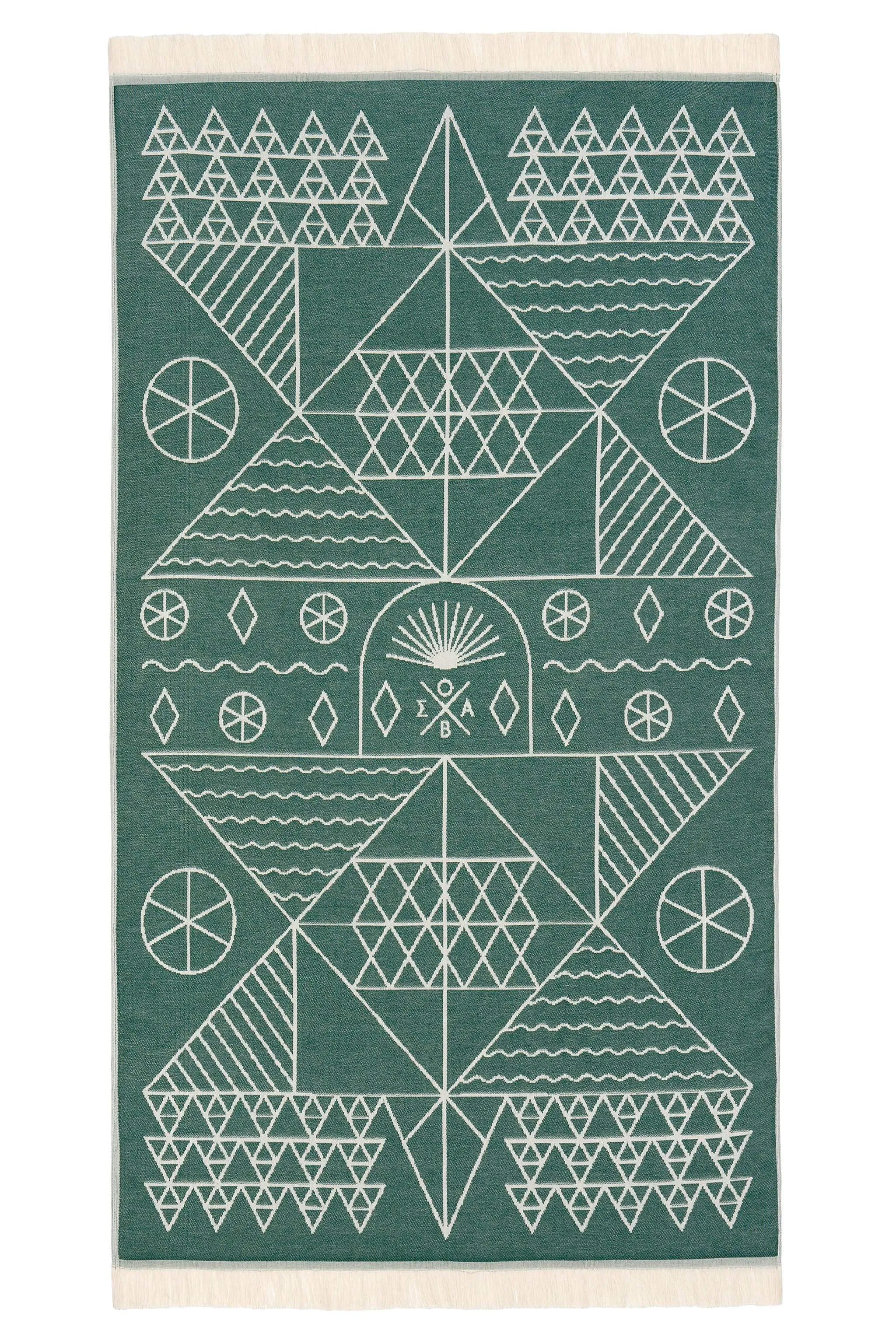 Tinos Verdona | Feather Beach Towel