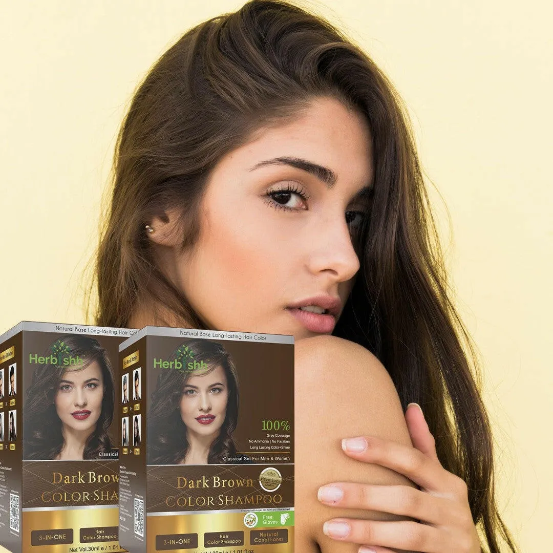 Travel size Color Shampoo Sachets - Herbishh