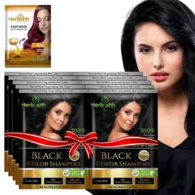 Travel size Color Shampoo Sachets - Herbishh