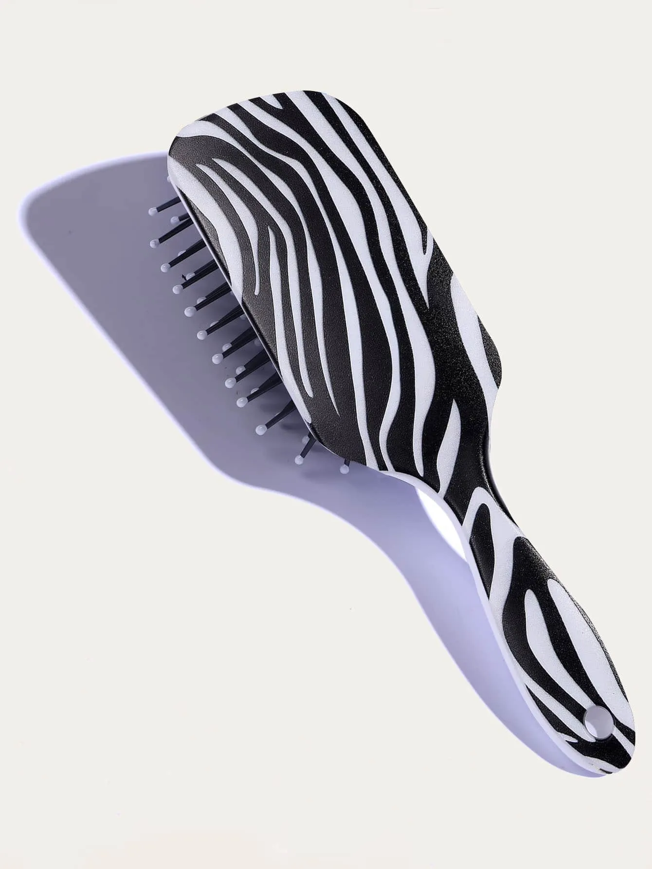 Zebra Stripe Hair Brush Detangling Hair Brush Detangler Brush Hair Comb Gift for